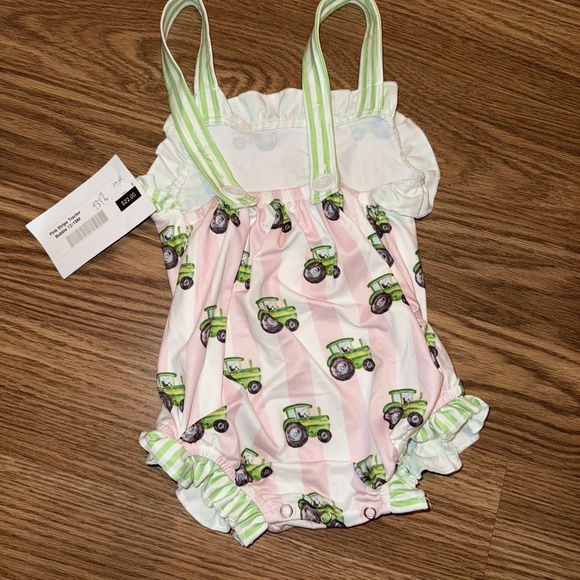 Tractor Ruffle One Piece - Picture 2 of 2